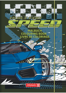 Ausmalbuch Fast Wheels