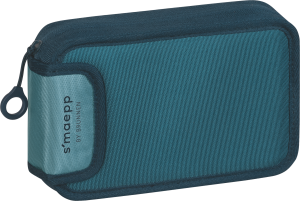 Federmäppchen 2 Klappen denim