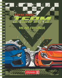 Freundebuch Fast Wheels