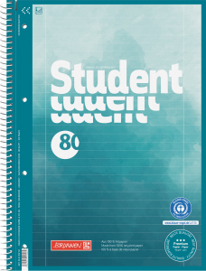 Collegeblock A4 Lin27 90g Premium RCP