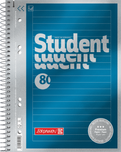 Collegeblock A5 liniert mit Rahmen Premium