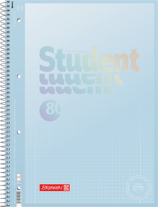Collegeblock A4 Lin.28 Pastell blau