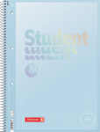 Collegeblock A4 Lin.28 Pastell blau