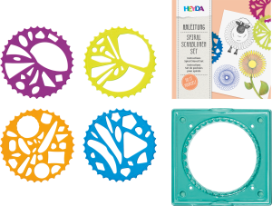 Spiralschablonen Set