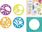Spiralschablonen Set