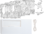 Karton-Theater Set Dschungel
