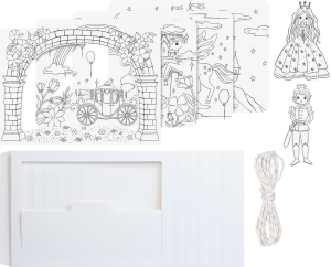 Karton-Theater Set Prinzessin