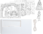 Karton-Theater Set Prinzessin