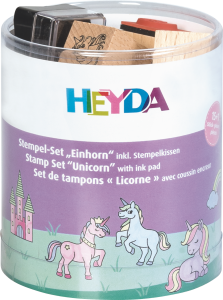 Stempelset Einhorn 15er