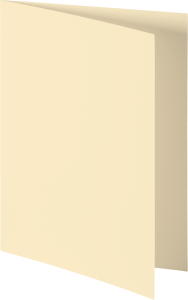 Doppelkarte A6 chamois