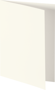 Doppelkarte B6 perlweiß