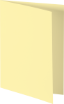 Doppelkarte B6 hellgelb