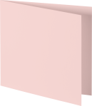 Doppelkarte quad.rosé