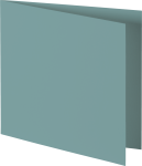 Doppelkarte quad.petrol