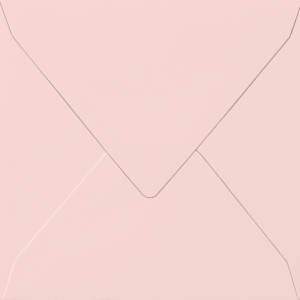 Kuvert quad.rosé