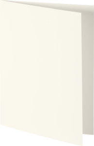 Doppelkarte A5 perlweiß