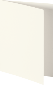 Doppelkarte A7 perlweiß