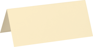 Tischkarte 10x9 chamois