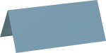 Tischkarte 10x9 mittelblau