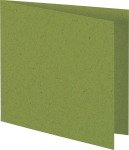 Doppelkarte quad.recycling wiesegrün