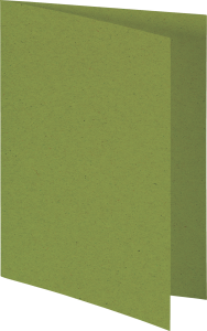 Doppelkarte A7 recycling wiesegrün