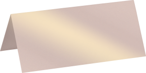 Tischkarte 10x9 me.roségold