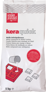 keraquick Blockbeutel 5kg weiß