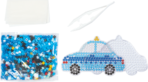 Bastelset Bügelp.Polizeiauto