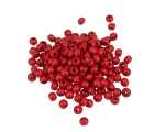 Holzperle 4mm karminrot 165er