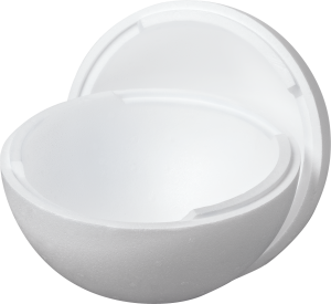 Styroporkugel teilbar 30cm