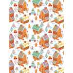 4Bl Metallic sort Weihnachtsküche