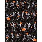 4Bl Metallic sort Skelette