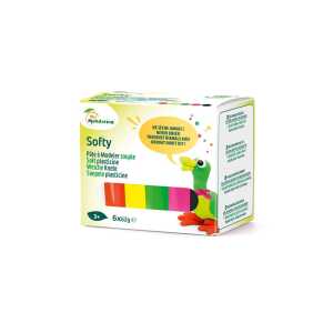 Softy Kit 6x62g, Neon sort