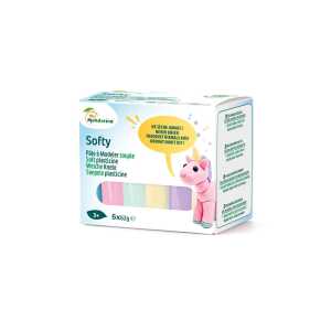 Softy Kit 6x62g, Pastell sort