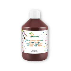 Acryl Matt 500ML Braun