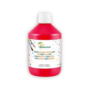 Acryl Matt 500ML Rot Vermillon