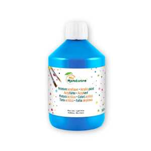 Acryl Matt 500ML Hellblau