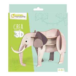 Puzzle 3D Elefant