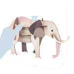 Puzzle 3D Elefant
