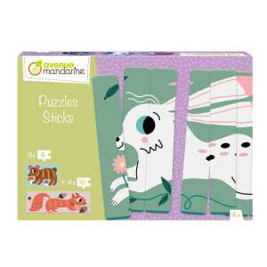 Puzzles Sticks, Waldtiere