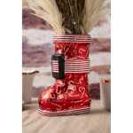 Vase Nikolausstiefel 12,5x8x18cm