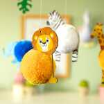 Kreativbox Pompons, Wüstentiere