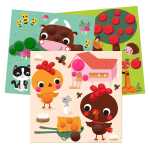 Kreativbox Knete und Sticker