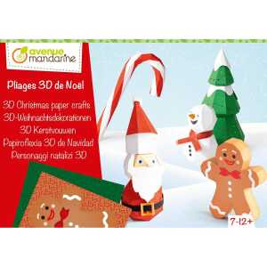Kreativset 3D-Weihnachtsdekoratione