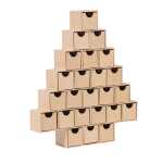 Adventskalender Pyramide 30x5x35cm