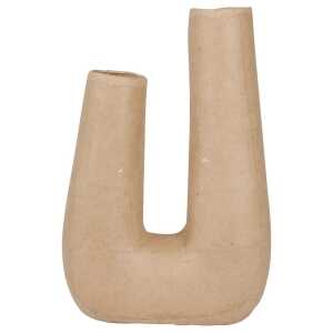 Pappmache Doppelvase 25cm