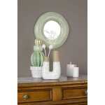 Pappmache Doppelvase 25cm