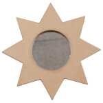 Pappmache Spiegel Sonne zAufhängen