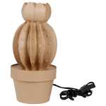 Pappmache Lampe Kaktus 30,5cm