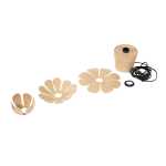 Décopatch Lampe Lotus 26cm